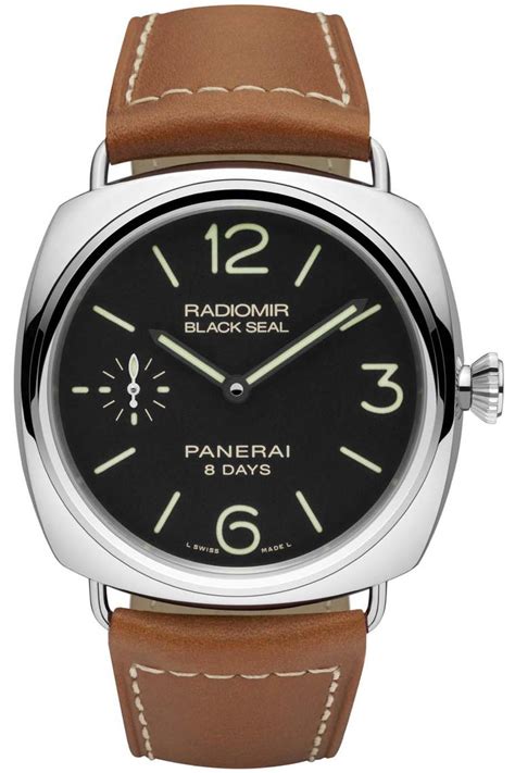 panerai radiomir black seal 8 days acciaio|Panerai radiomir black seal pam00183.